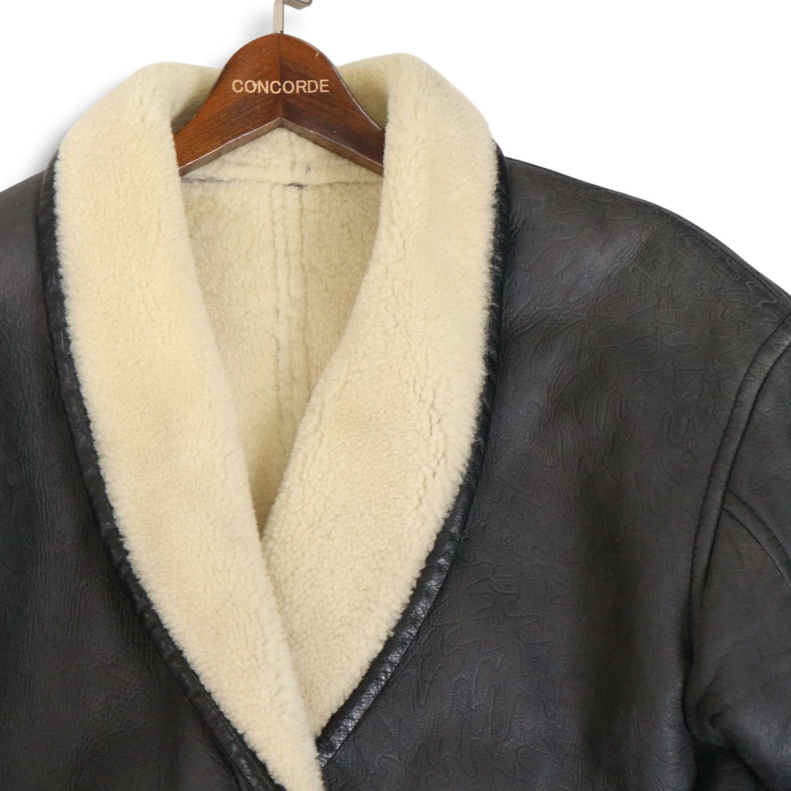 レディース 高級 天然シープスキン♪ 秋冬 ショールカラー リアル