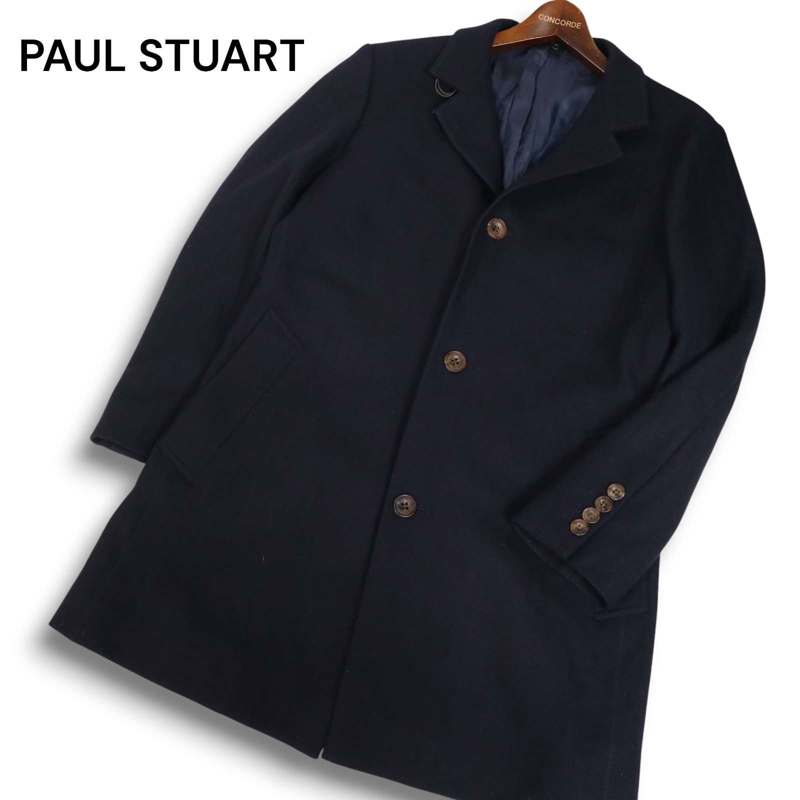 PAUL STUART ポール・スチュアート 秋冬 ウール100%☆ シングル