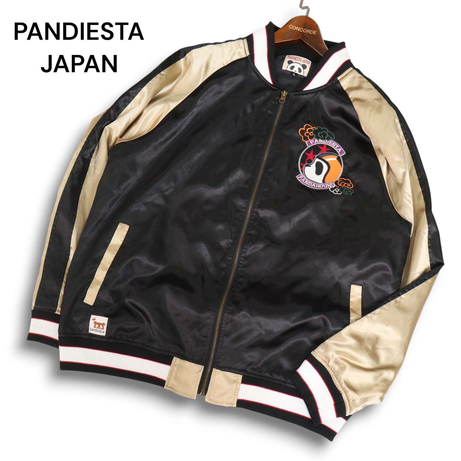 PANDIESTA JAPAN パンディエスタ ジャパン 通年 ライダー パンダ刺繍