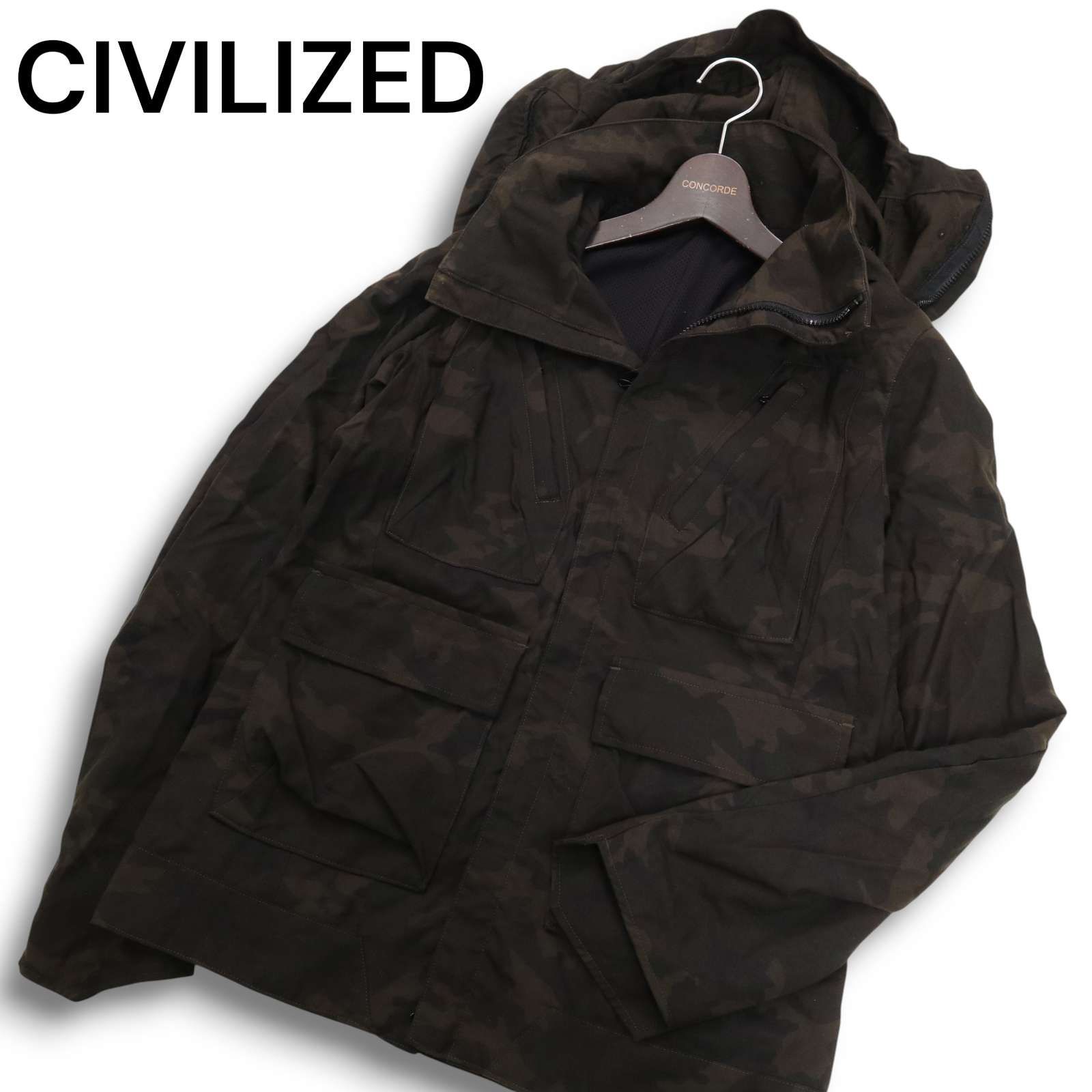 CIVILIZED シヴィライズド 秋冬 迷彩 カモフラ柄☆ テクニカル 
