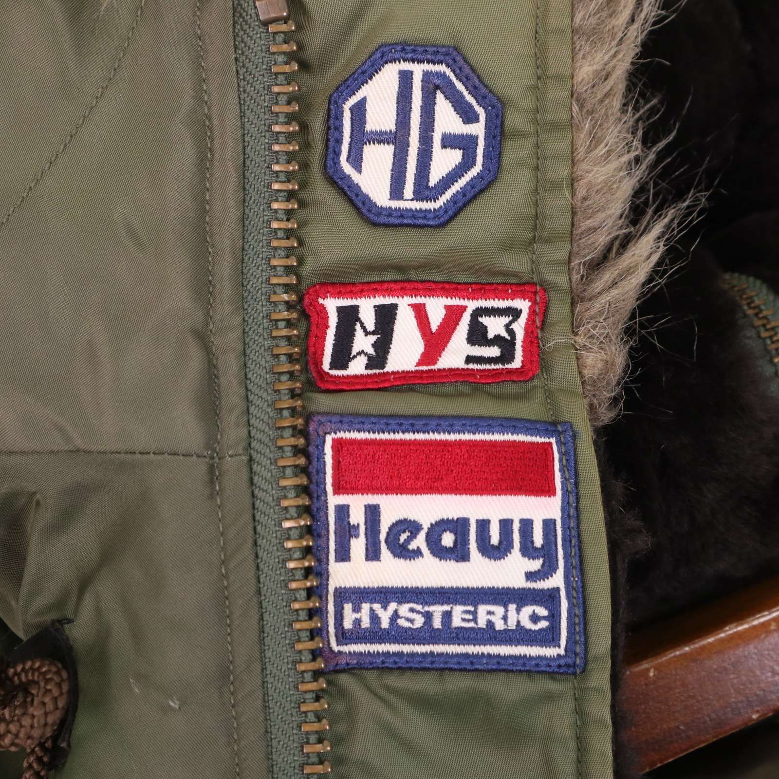 HYSTERIC GLAMOUR ヒステリックグラマー 秋冬 ファー♪ N-3B