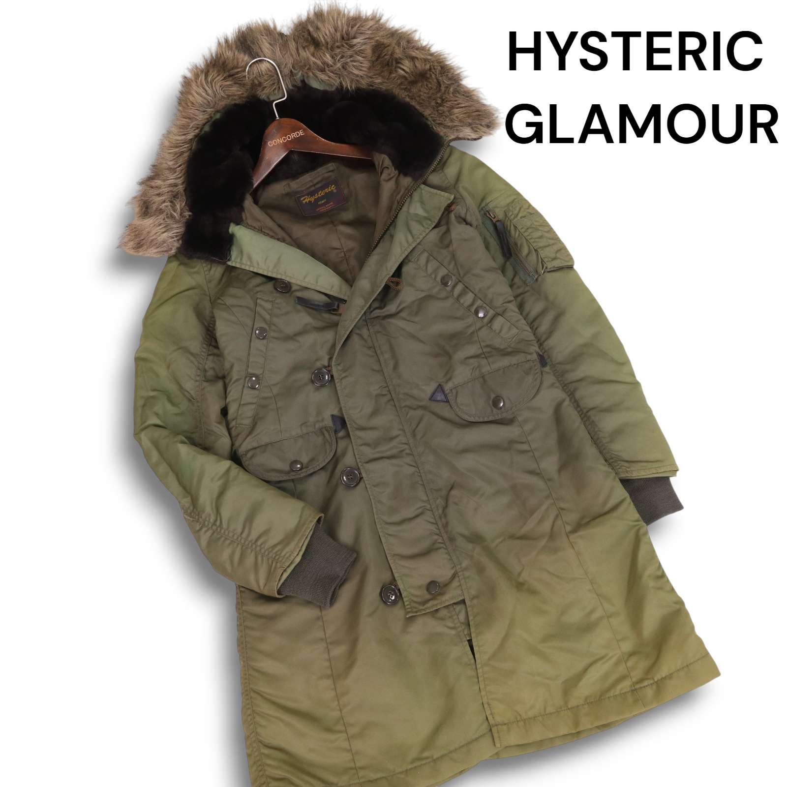 HYSTERIC GLAMOUR ヒステリックグラマー 秋冬 ファー♪ N-3B