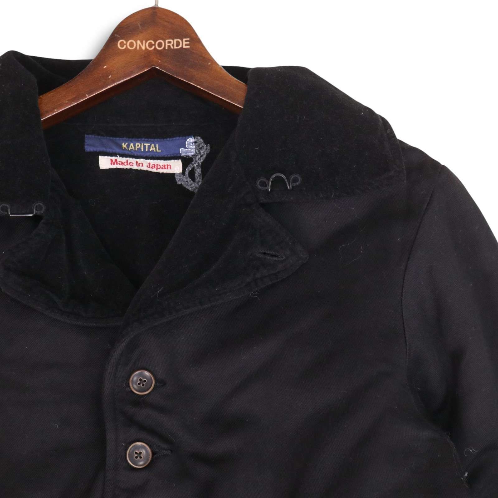 KAPITAL キャピタル 秋冬 裏起毛♪ コットン&リネン テーラード ワーク