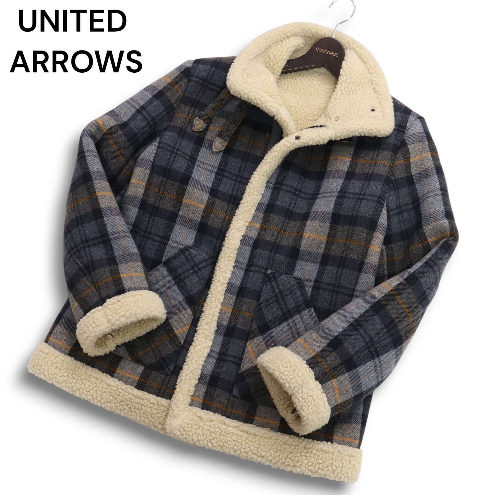 UNITED ARROWS ユナイテッドアローズ ブルーレーベル 秋冬 イタリア製 