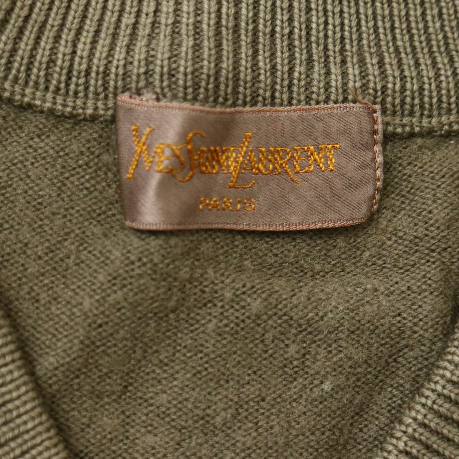 YVES SAINT LAURENT イヴサンローラン 福助☆ 秋冬 アーガイル柄