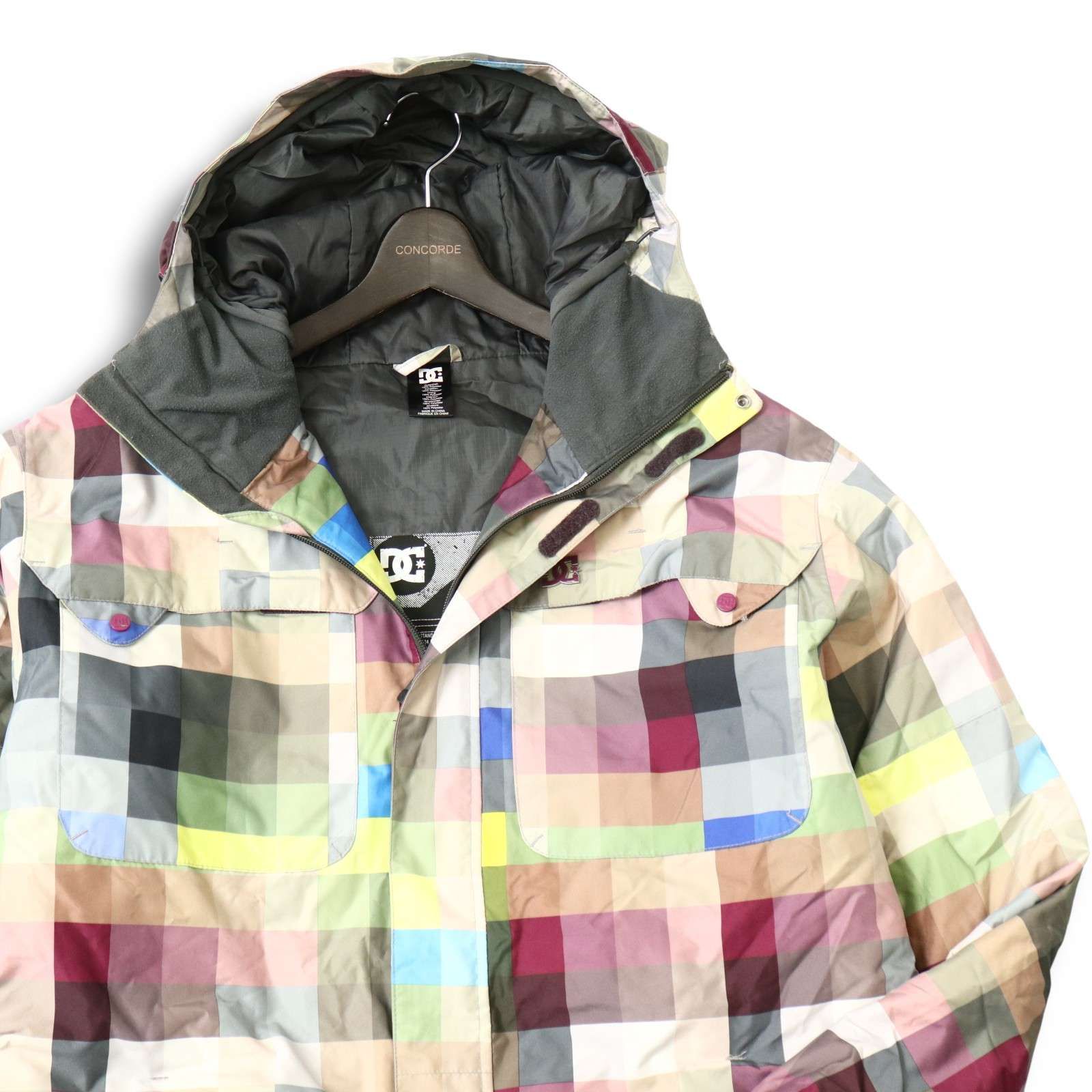 DC Shoes ディーシー 秋冬 モザイク チェック柄☆ スノーボード ウェア