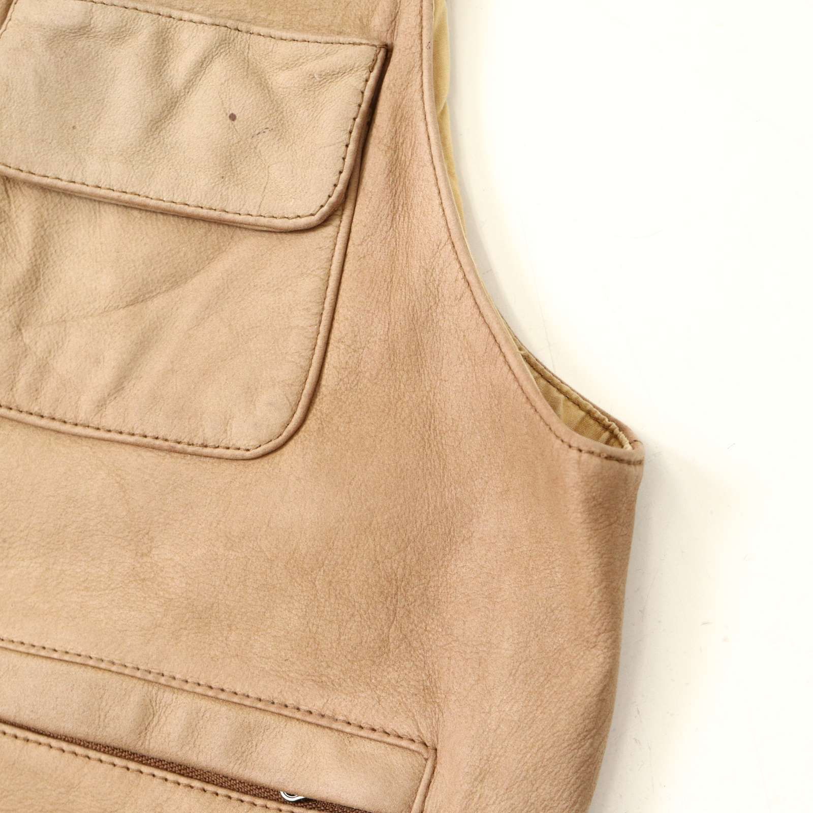 ORVIS オービス オルビス 秋冬 リアル レザー ハンティング ベスト