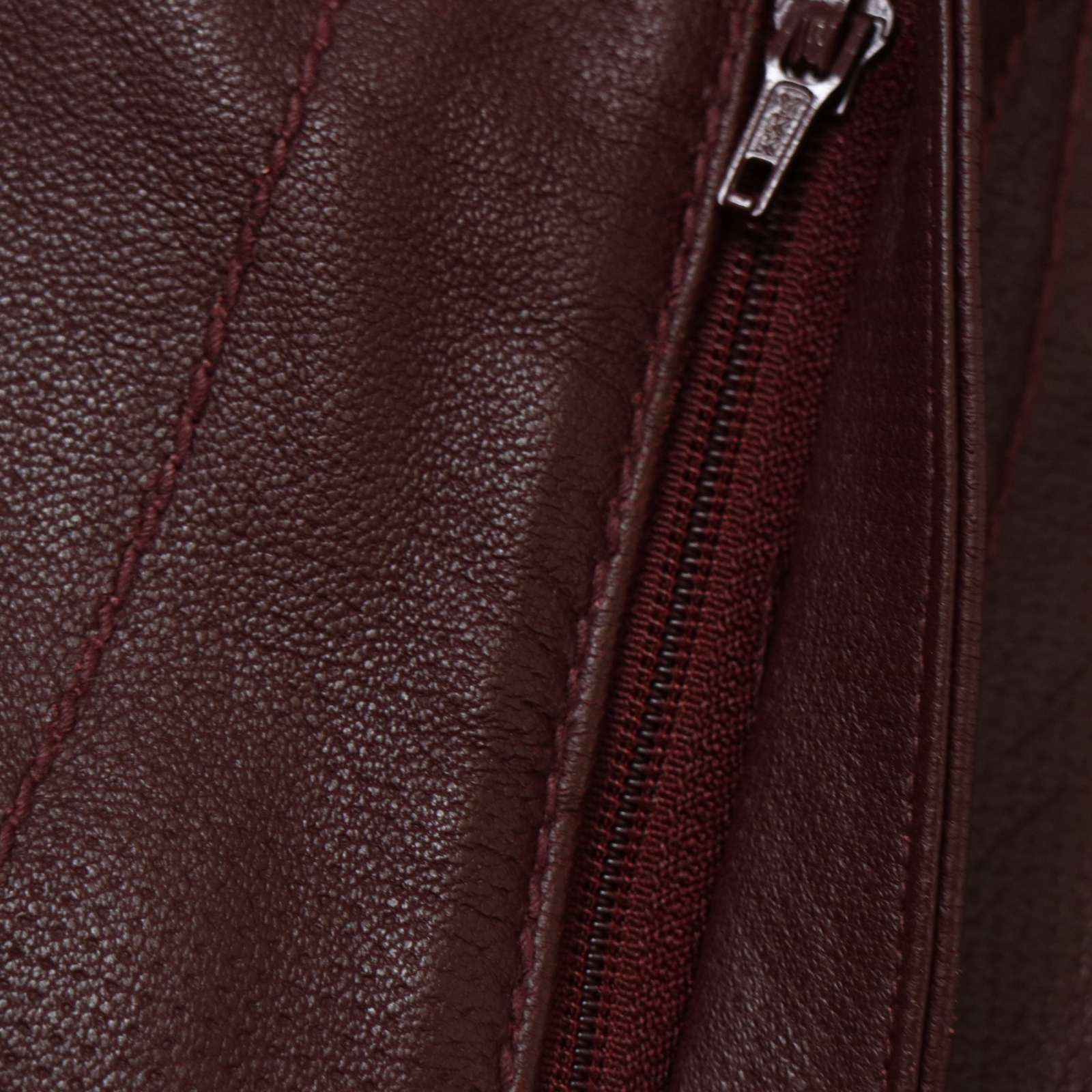 santa fe サンタフェ 秋冬☆ 羊革 ラム レザー ストライプ パンツ