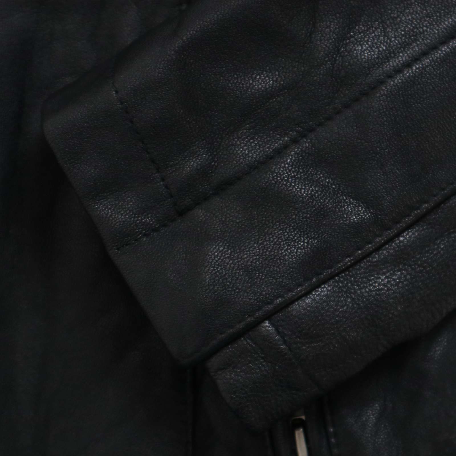 CUSTOM CULTURE カスタムカルチャー 秋冬 中綿☆ 山羊革 ゴート レザー