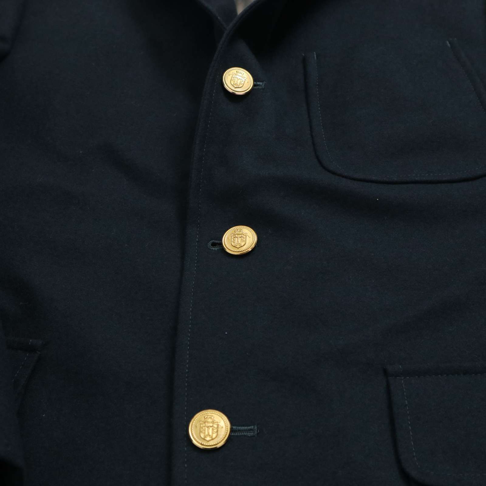 J.PRESS ジェイプレス 秋冬 金ボタン☆ 起毛 ウール ブレザー