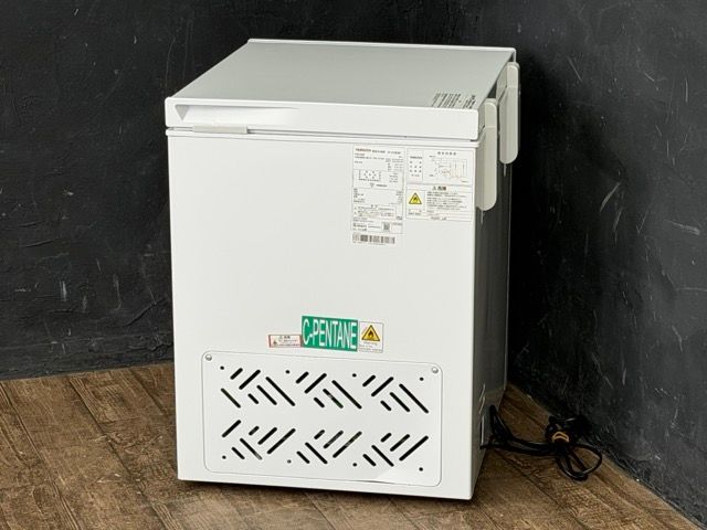 電気冷凍庫 YAMAZEN 66L【中古】動作保証 山善 YF-C70(W) 2025年製