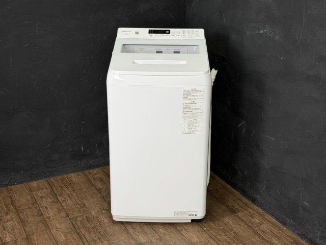 全自動電気洗濯機 Hisense ハイセンス HW K 70 XL 製 7 0 kg ホワイト 自動投入搭載 116075 C 23240