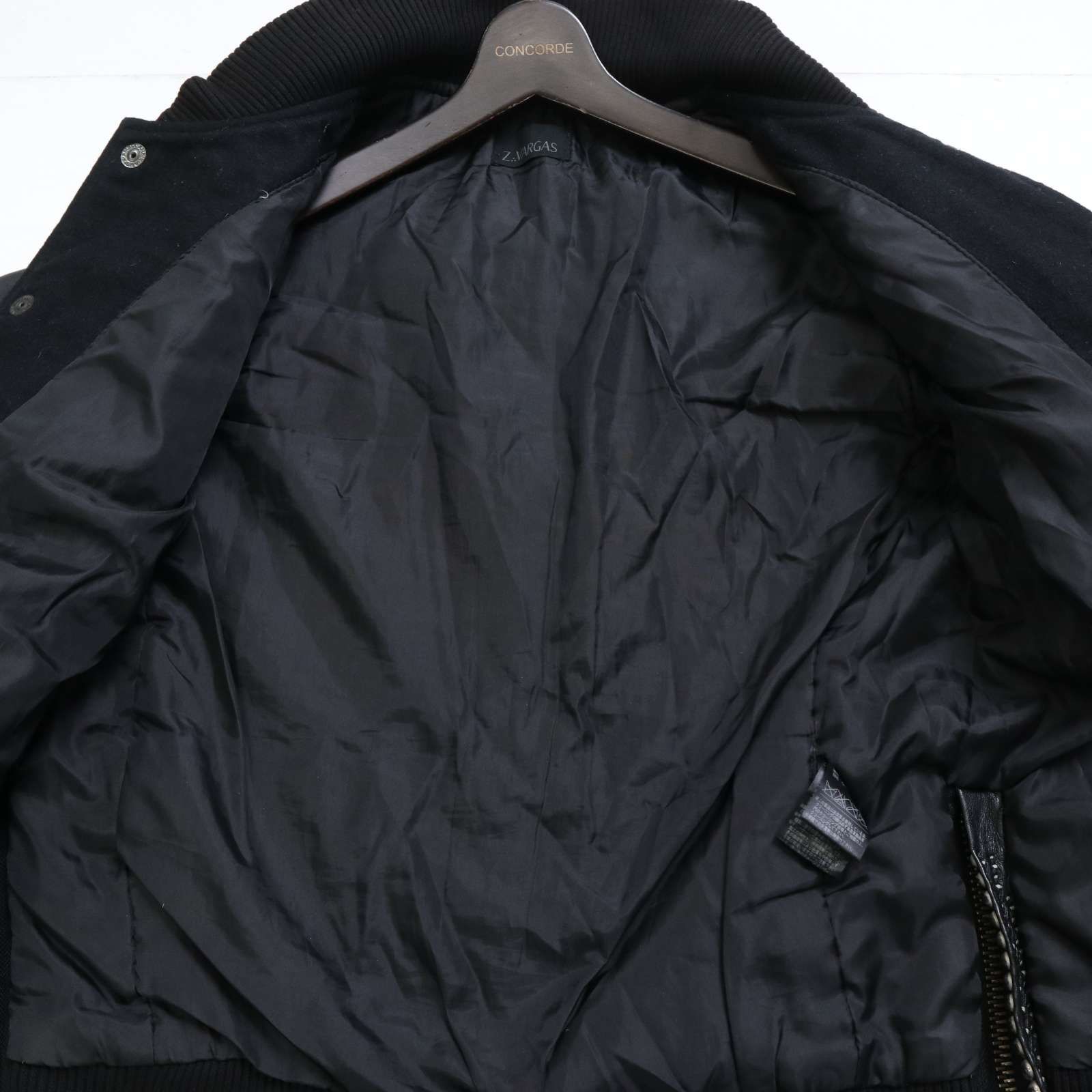 USA製☆ ZAC VARGAS ザックバルガス 秋冬 袖革☆ リアル レザー