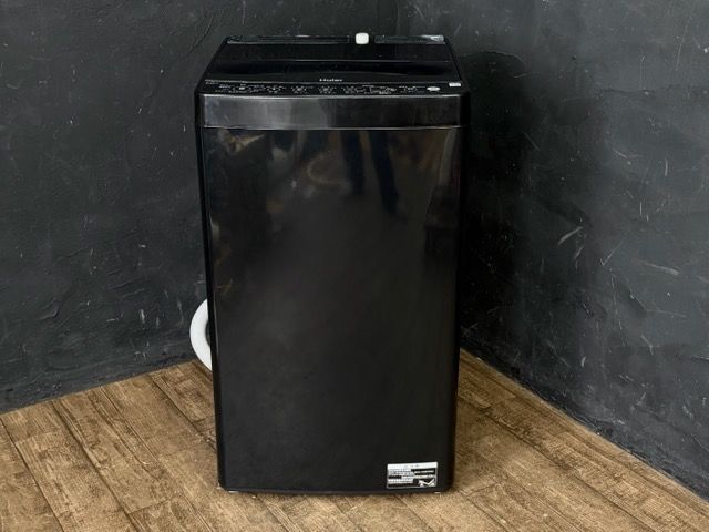 全自動電気洗濯機 Haier ハイアール JW HS 61 D 製 ブラック 槽風乾燥 お急ぎコース10分 116035 B 23239