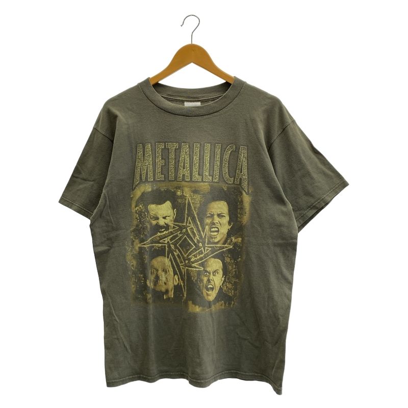 中古】オールド メタリカ ツアーTシャツ サイズL カーキ[91] - メルカリ