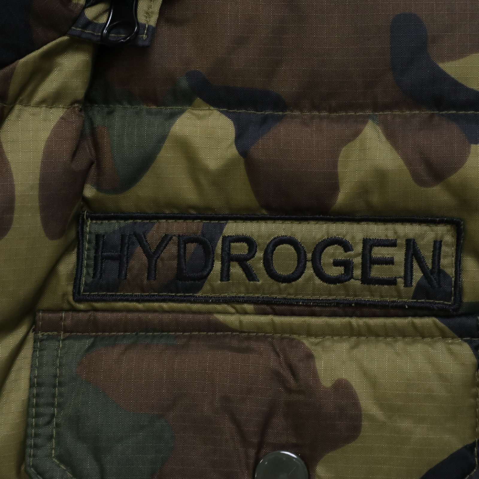 国内正規☆ HYDROGEN ハイドロゲン 秋冬 迷彩 カモフラ柄☆ ロゴ刺繍