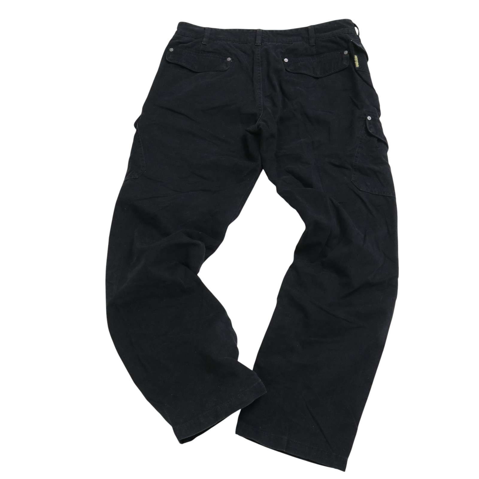 90s〜00s ARMANI JEANS アルマーニジーンズ カーゴパンツ 黒 ARMANI JEANS アルマーニ ジーンズ 通年 コットン ツイル☆ カーゴ