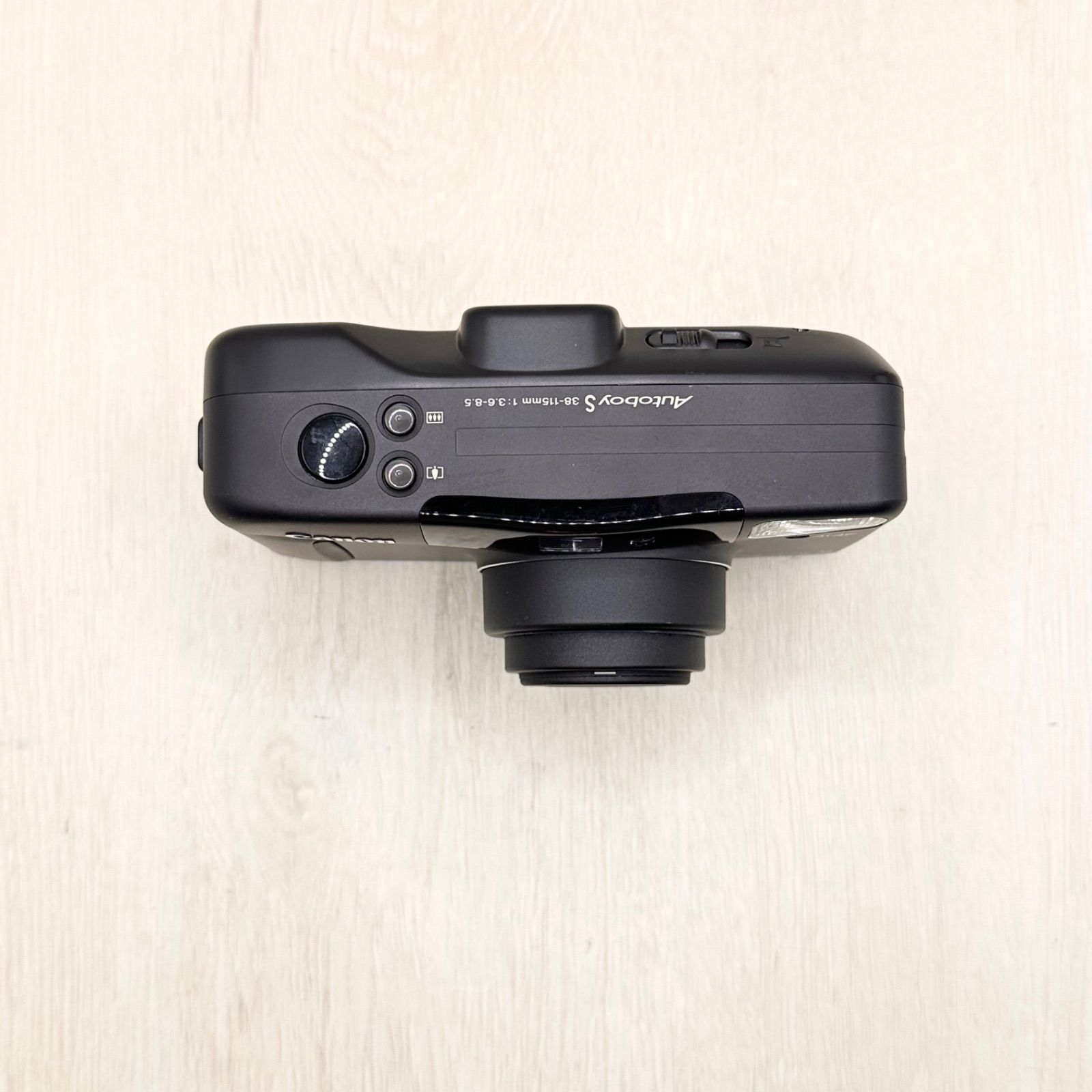  AUTOBOY S CANON オートボーイS キヤノン 35 mm フィルムカメラ ブラック 黒 コンパクトカメラ 本体のみ 電池 動作品 フィルム装填 シャッター 巻き上げ 巻き戻し フラッシュ 60 01201 2057 コンパクトカメラ(フィルム) フィルムカメラ