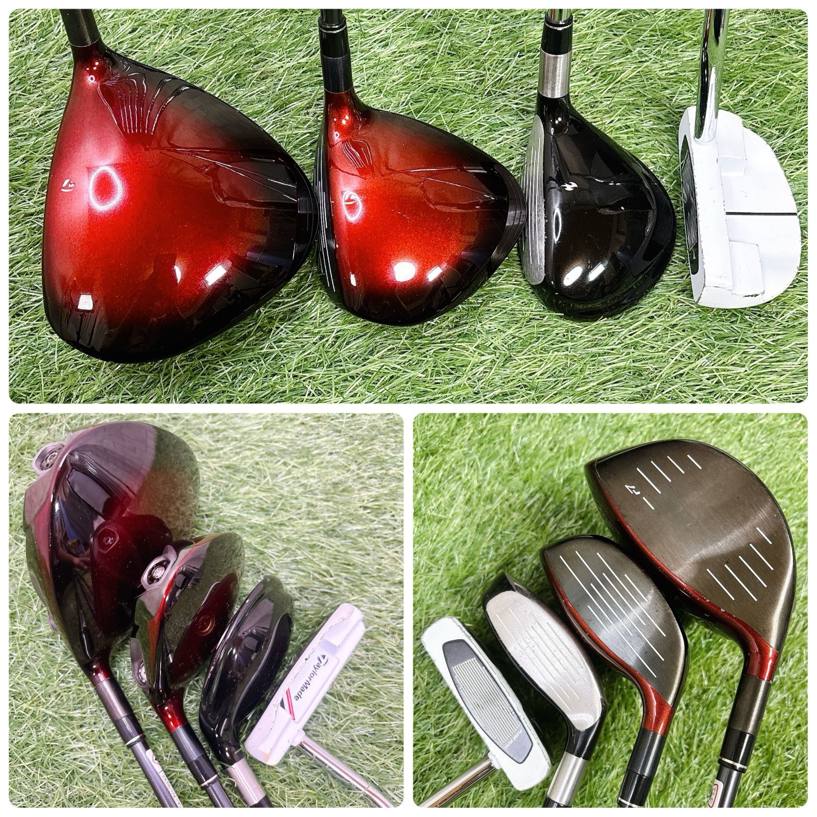 レフティ テーラーメイド R7 BURNER メンズゴルフ キャディバッグ付き