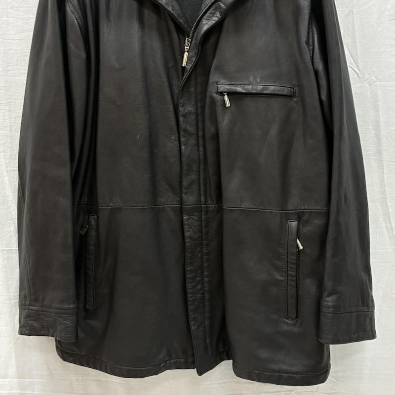 アルマーニコレッツォーニ 90s オールド ゴート レザー ジャケット