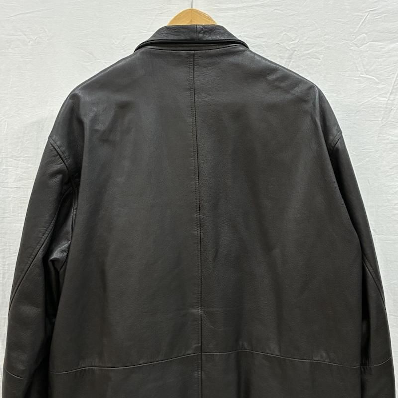 アルマーニコレッツォーニ 90s オールド ゴート レザー ジャケット