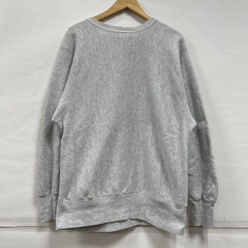 チャンピオン 90 s リバースウィーブ プリント スウェット カレッジ ロゴ 刺繍タグ メンズ L ISItems 古着