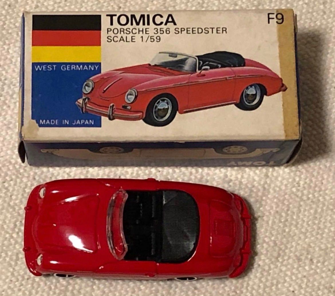 トミカ 外国車シリーズ ポルシェ 356 スピードスター TOMICA PORSCHE