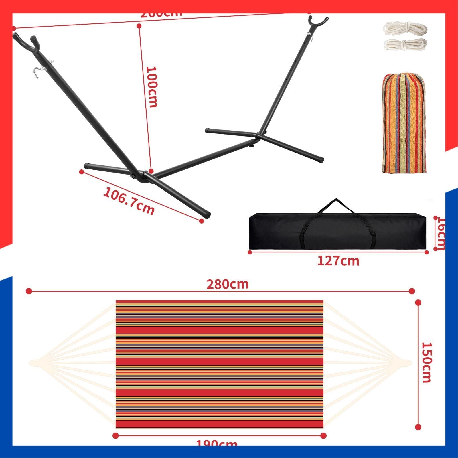 公園 キャンプ アウトドア 部屋 立体式 収納バッグ付き 屋外 室内 耐重荷300 kg ダブルハンモック はんもつく 自立式 ハンモック TORIBIO