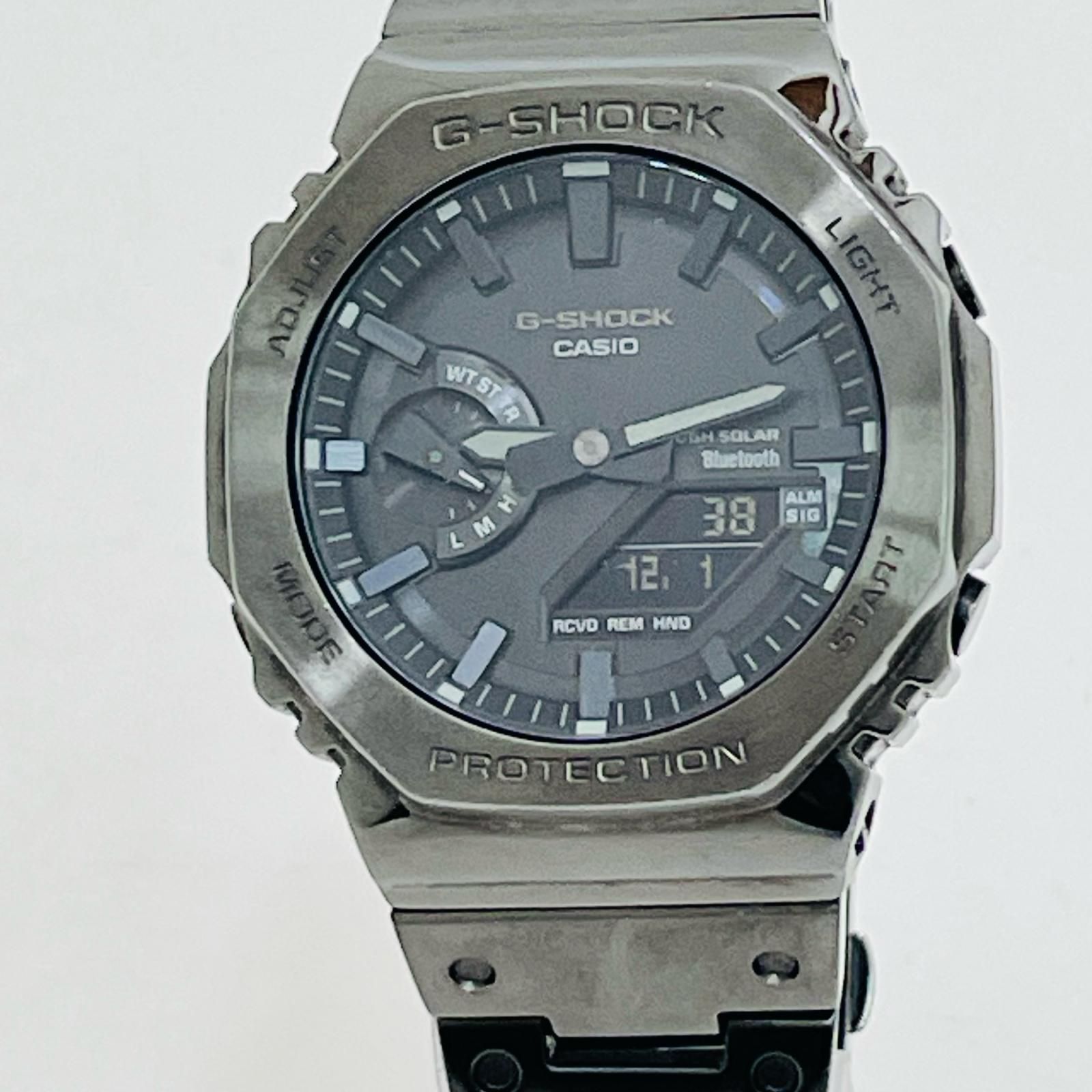 G SHOCK ジーショック 腕時計 ブラック GM B 2100 BD 1 AJF FULL METAL 131