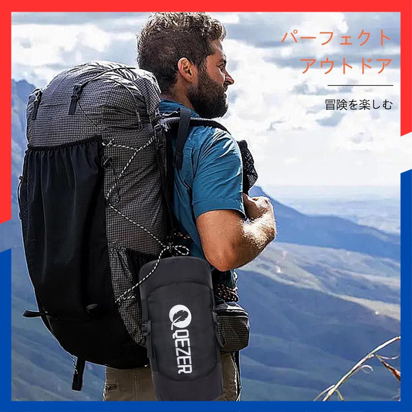  商品 足が出せる コンパクト 全開 羽毛寝袋 400 T撥水加工 キャンプ 500 g～1200 g充填 シュラフ 登山 軽量 ダウン 封筒型シュラフ 車中泊 冬用 防災用 寝袋 その他 文房具 事務用品