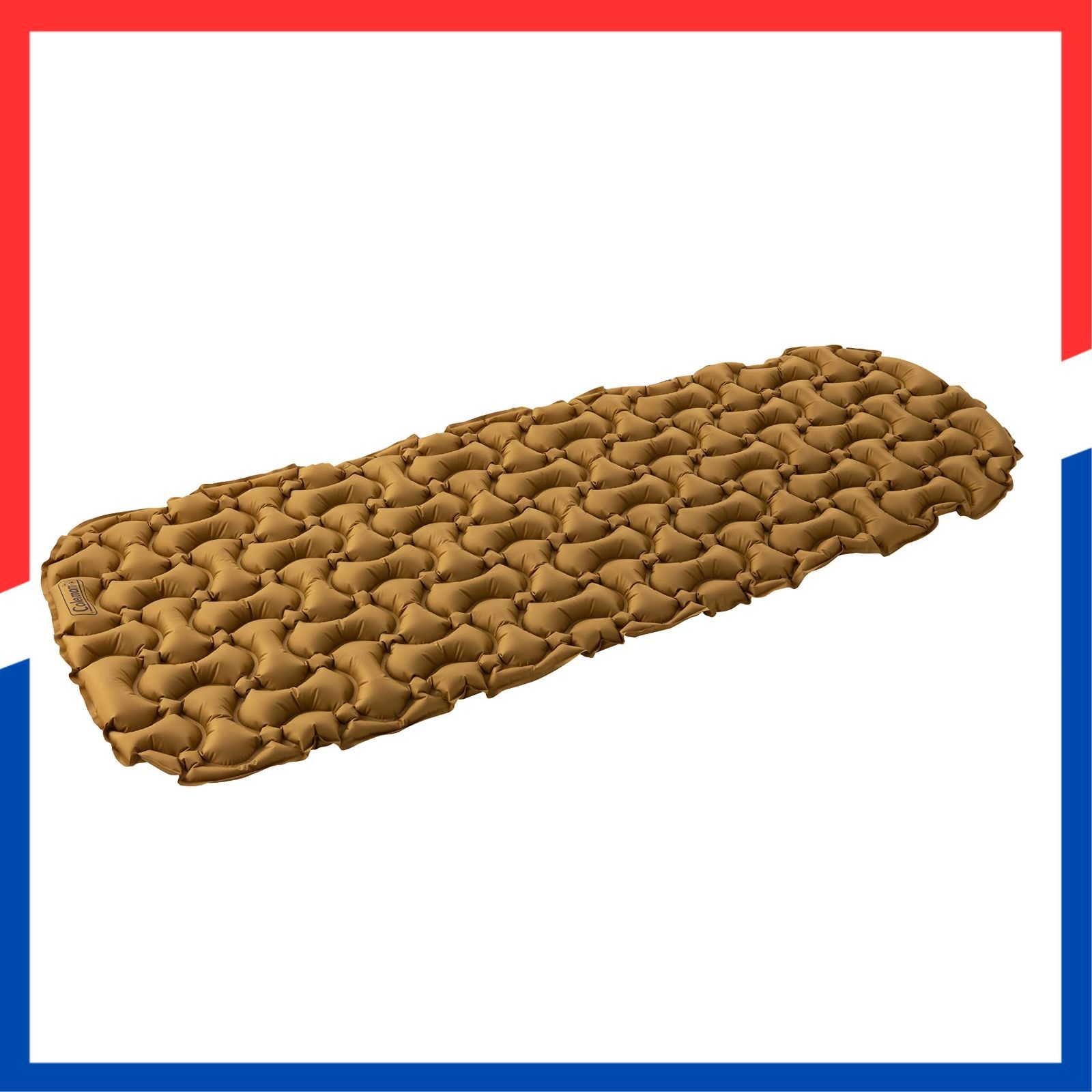 エアーベッド 収納ケース付 キャンプ アウトドア 車中泊 来客用 コンパクトインフレーターマット S 防災 折りたたみ Coleman コールマン フェス 軽量