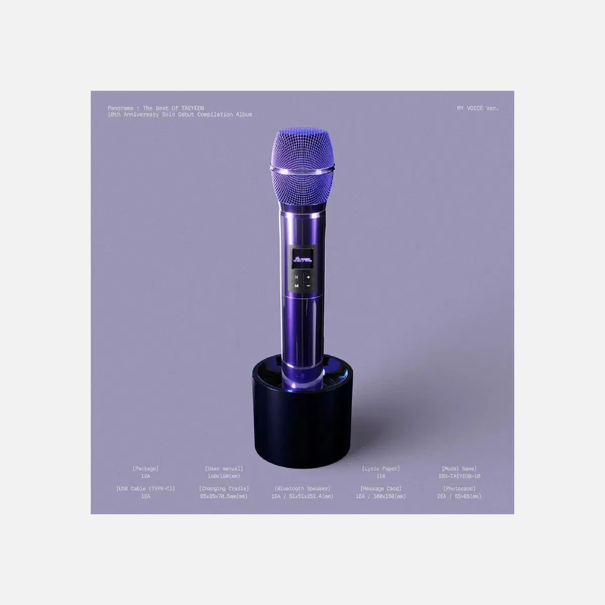 テヨン 10周年 PANORAMA My VOICE