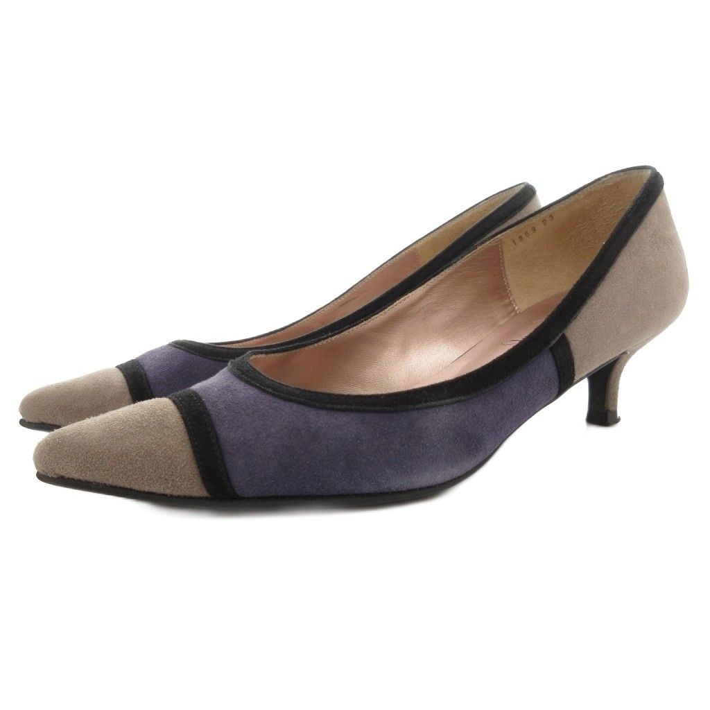 銀座かねまつ GINZA Kanematsu パンプス ヒール ポインテッドトゥ