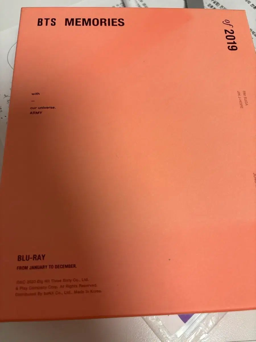 BTS 2019 メモリーズ ブルーレイ ジミン トレカ ジミン フォトカード