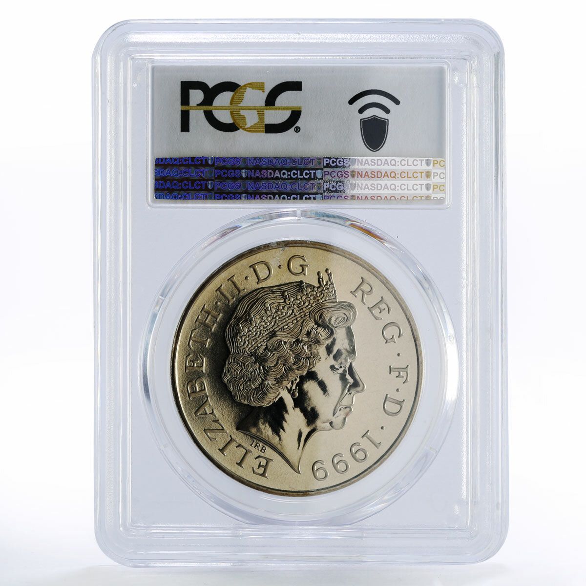 イギリス 5ポンド ダイアナ妃追悼 MS69 PCGS CuNi コイン 1999年