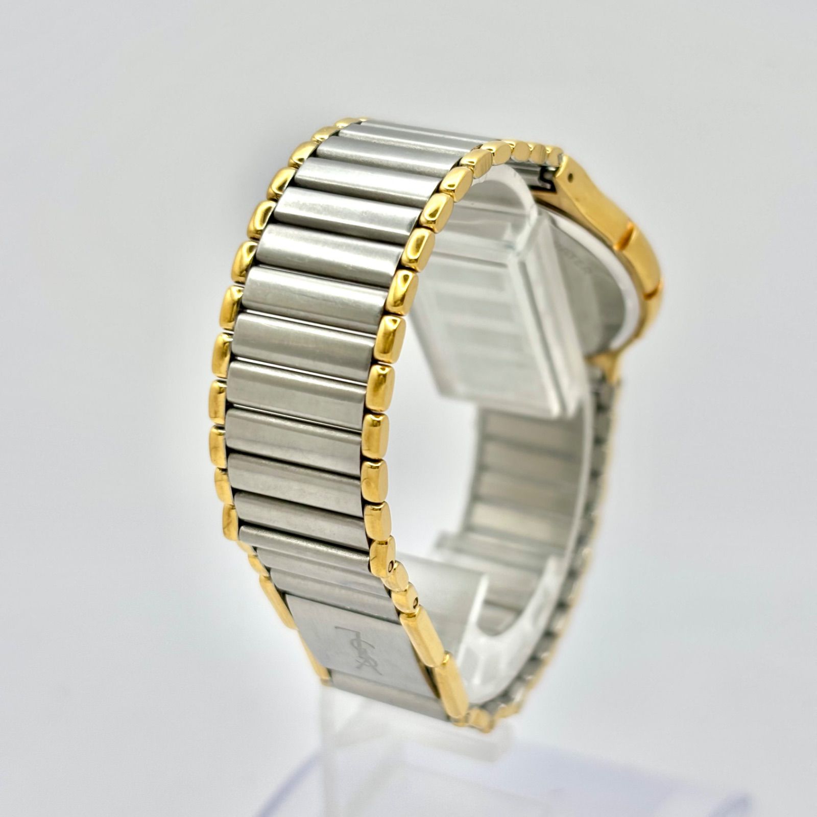 新品電池】Yves Saint Laurent イヴサンローラン YSL メンズ 腕時計