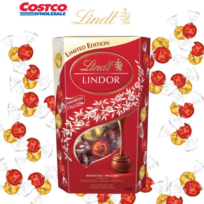 リンツ リンドール レッド アソート 600g 2種 コストコ - メルカリ