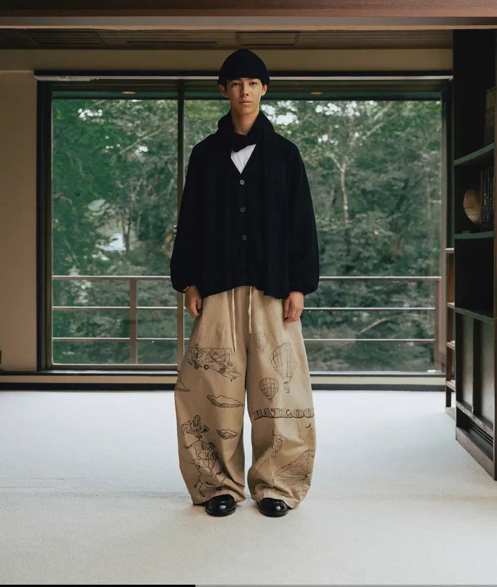 ANGLAN アングラン パータン バルーンパンツ