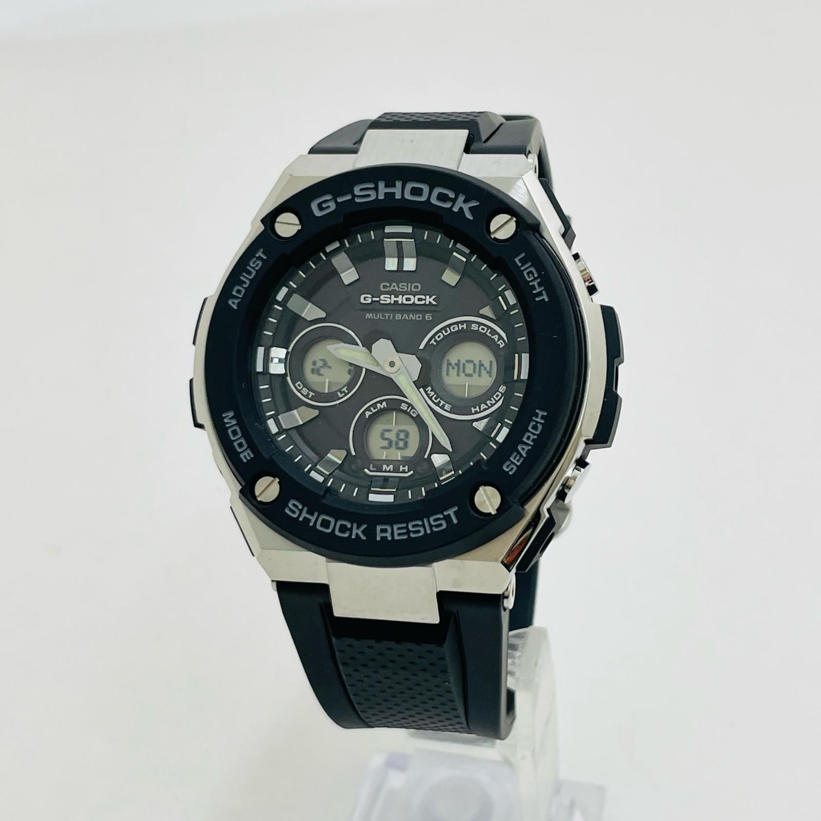 尾張小牧店】 G-SHOCK | ジーショック 腕時計 ブラック GST-W300-1AJF 