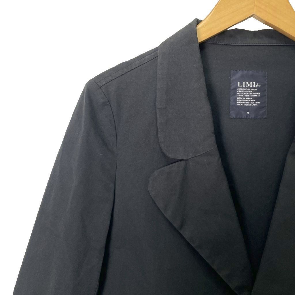 リミフゥ LIMI feu テーラードジャケット シングル 2B S ブラック