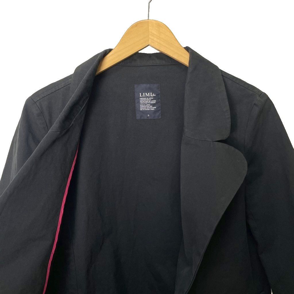 リミフゥ LIMI feu テーラードジャケット シングル 2B S ブラック