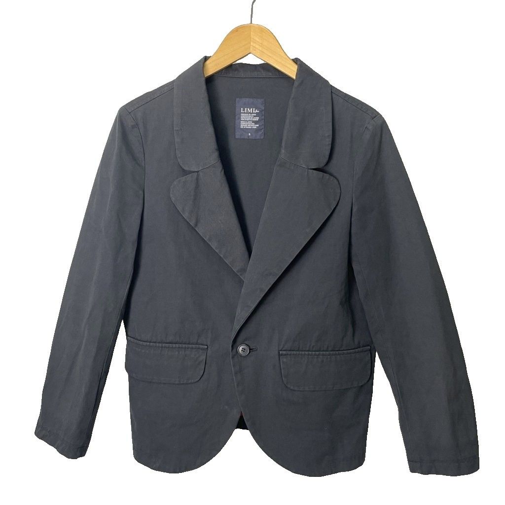 リミフゥ LIMI feu テーラードジャケット シングル 2B S ブラック