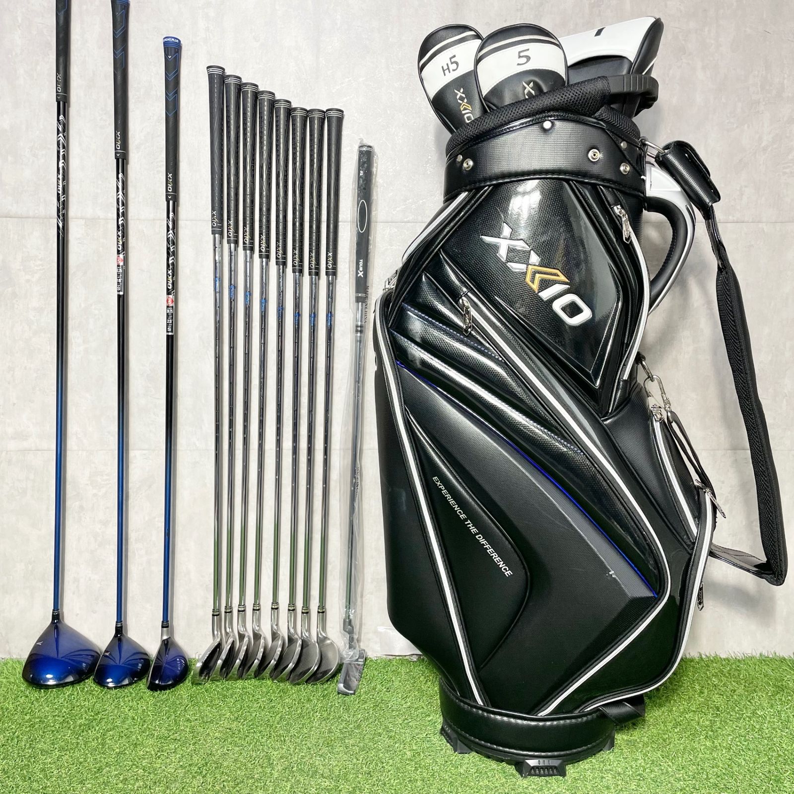 貴重レフティ】XXIO MP1100 MP800 ゴルフクラブセット 12本 S メンズ