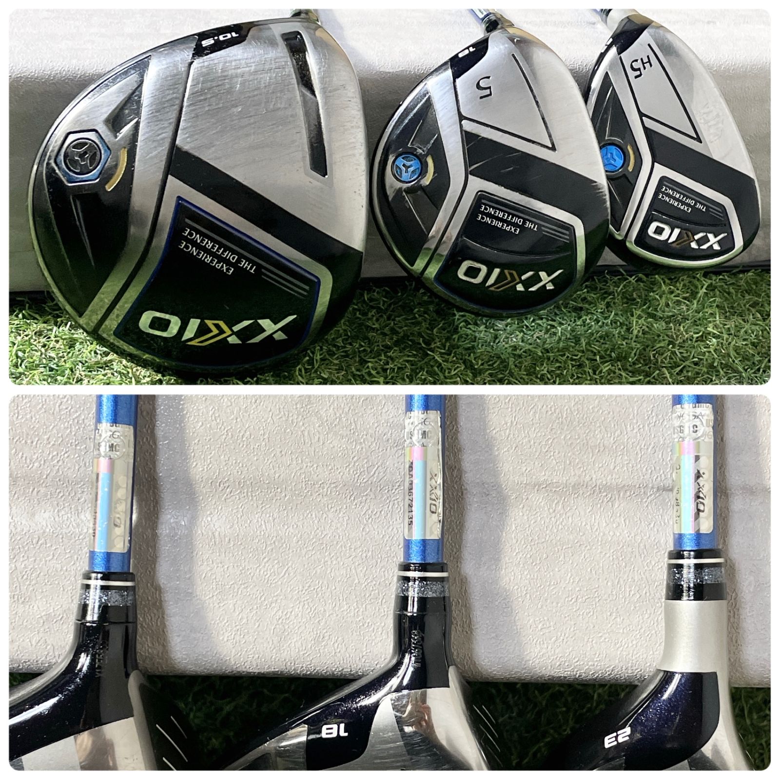【貴重なレフティ】XXIO MP1000 ゴルフクラブセット メンズ R 11本 貴重レフティ】XXIO MP1100 MP800 ゴルフクラブセット 12本 S メンズ