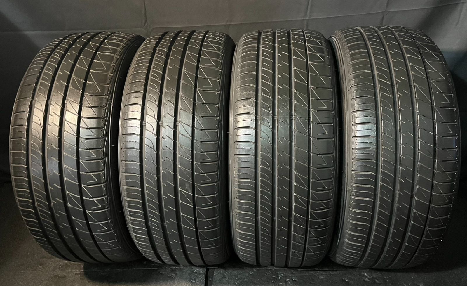 うっすらイボ 製 溝9 8分山 ダンロップ DUNLOP ルマン LE MANS V 225 45 R 17 4本 h_810
