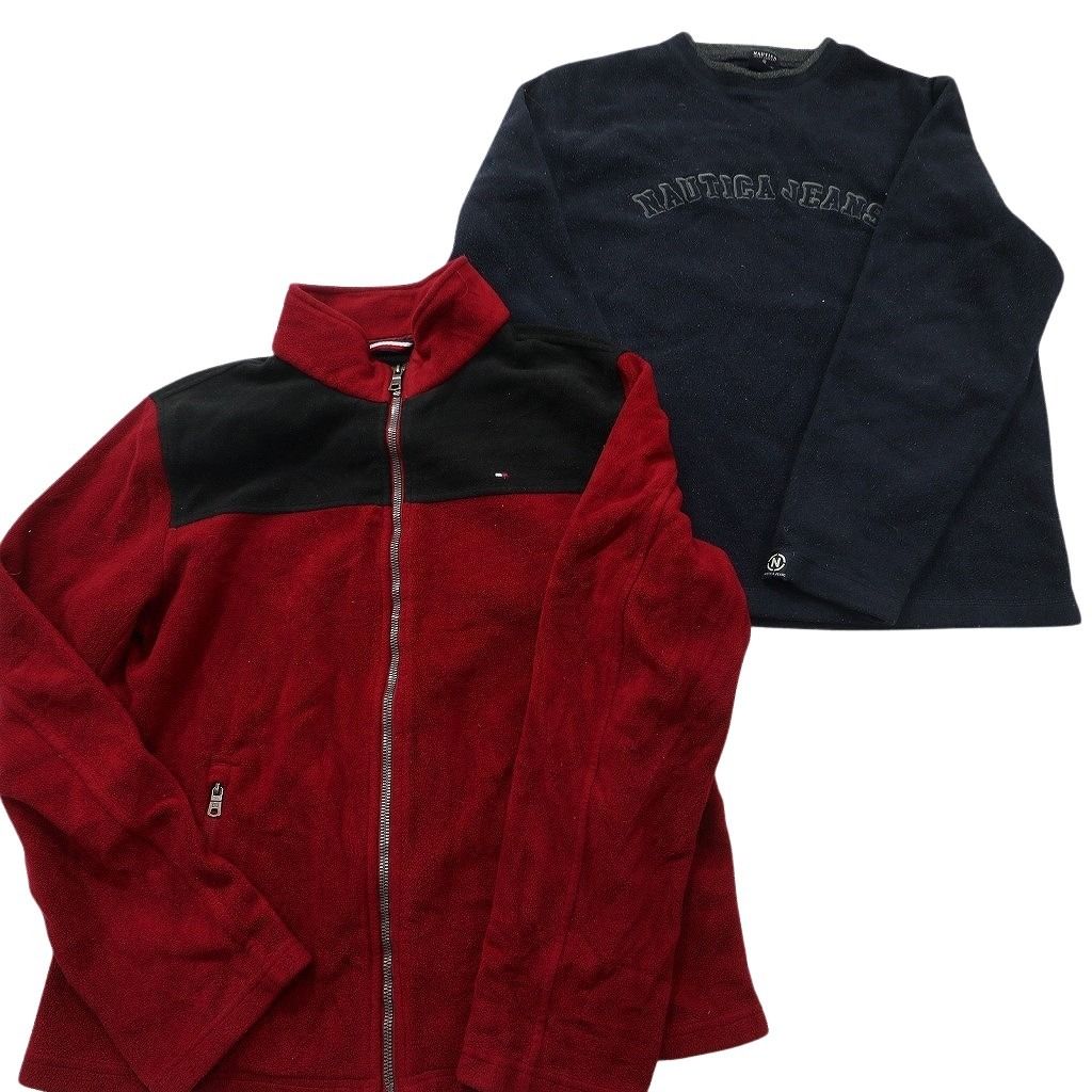 古着卸 まとめ売り ブランドMIX フリース 6枚セット (メンズ M