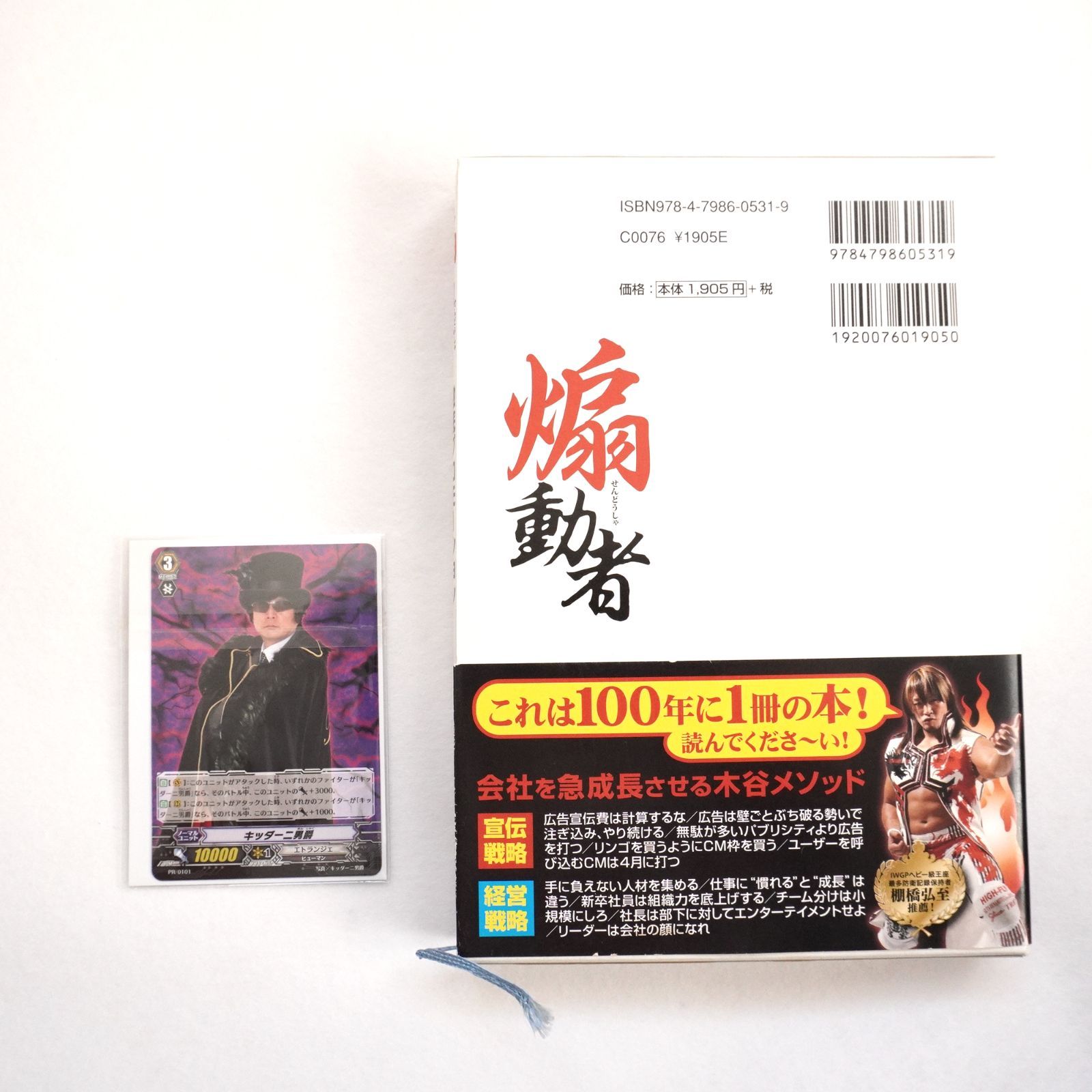 煽動者 徹底プロモーション 仕掛人の哲学 版 木谷 高明のトレーディングカードのセット