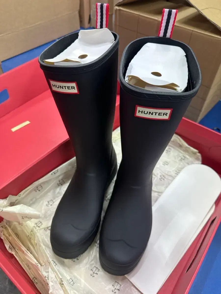 ハンター PLAY トール レインブーツ 260