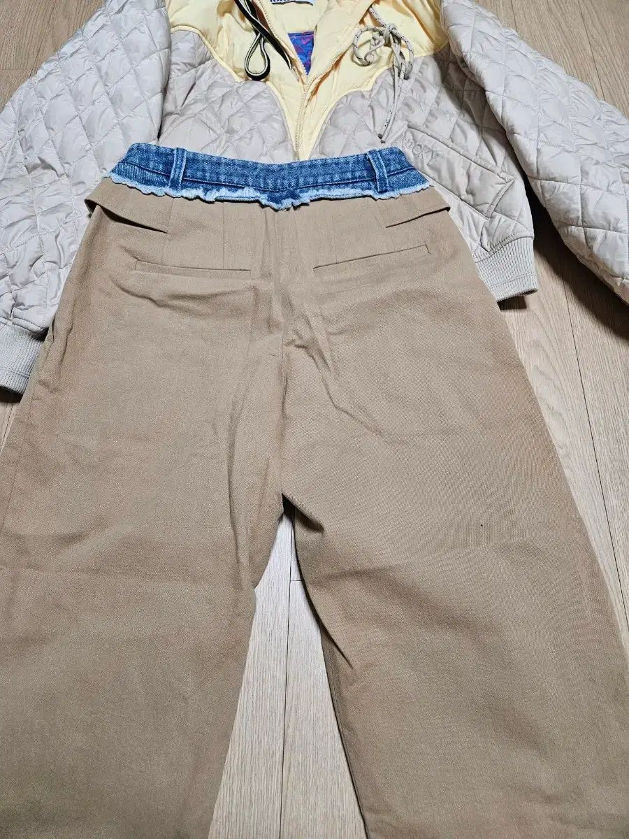 O'2nd ピンタック バギー パンツ