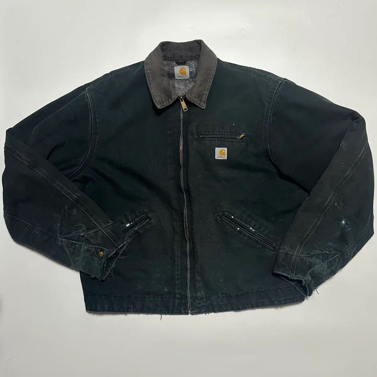 ヴィンテージ Carhartt カーハート デトロイト ジャケット j 01 ブラック XL